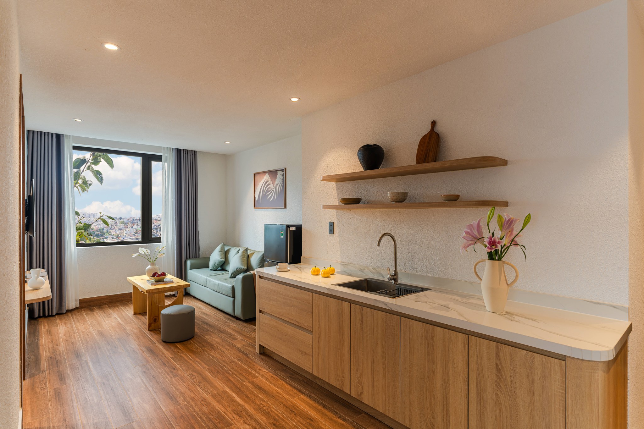 2-Bedroom Family Apartment gallery photo - DAWN Hotel Dalat